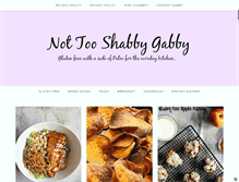 Tablet Screenshot of nottooshabbygabby.com